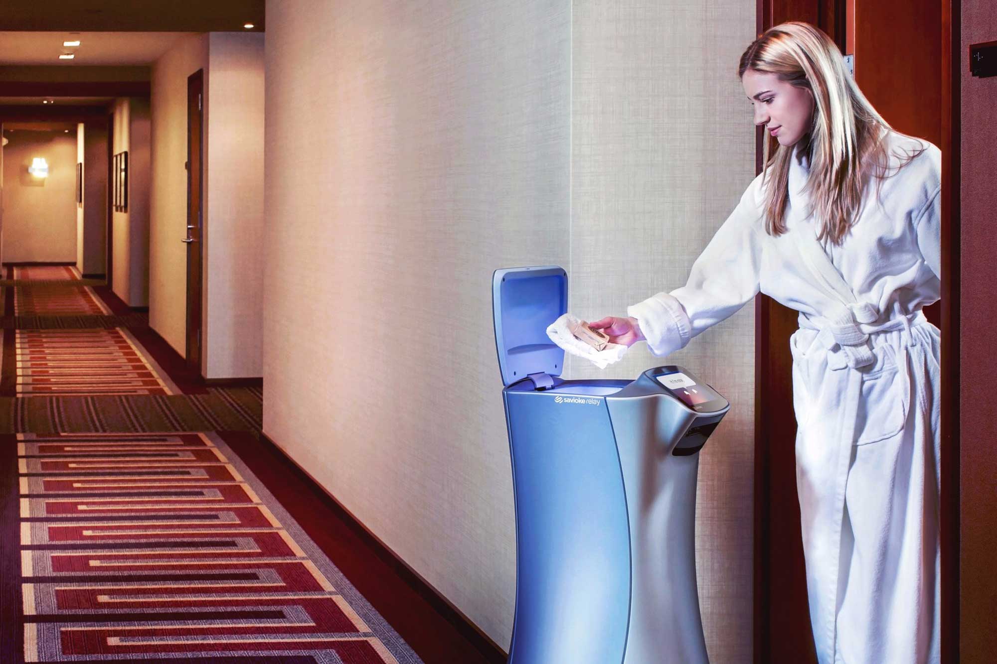 Amenities - robotska posluga u hotelu